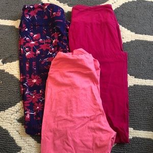 LuLaRoe Leggings bundle OS (3)